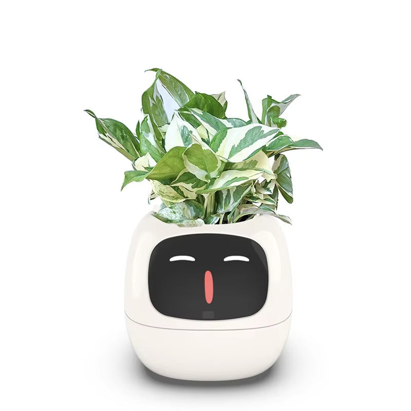 Ivy Smart Planter Endless Fun over 49 Rich Expressions 7 Smart Sensors and AI Chips Make Raising Plants Easy and Fun